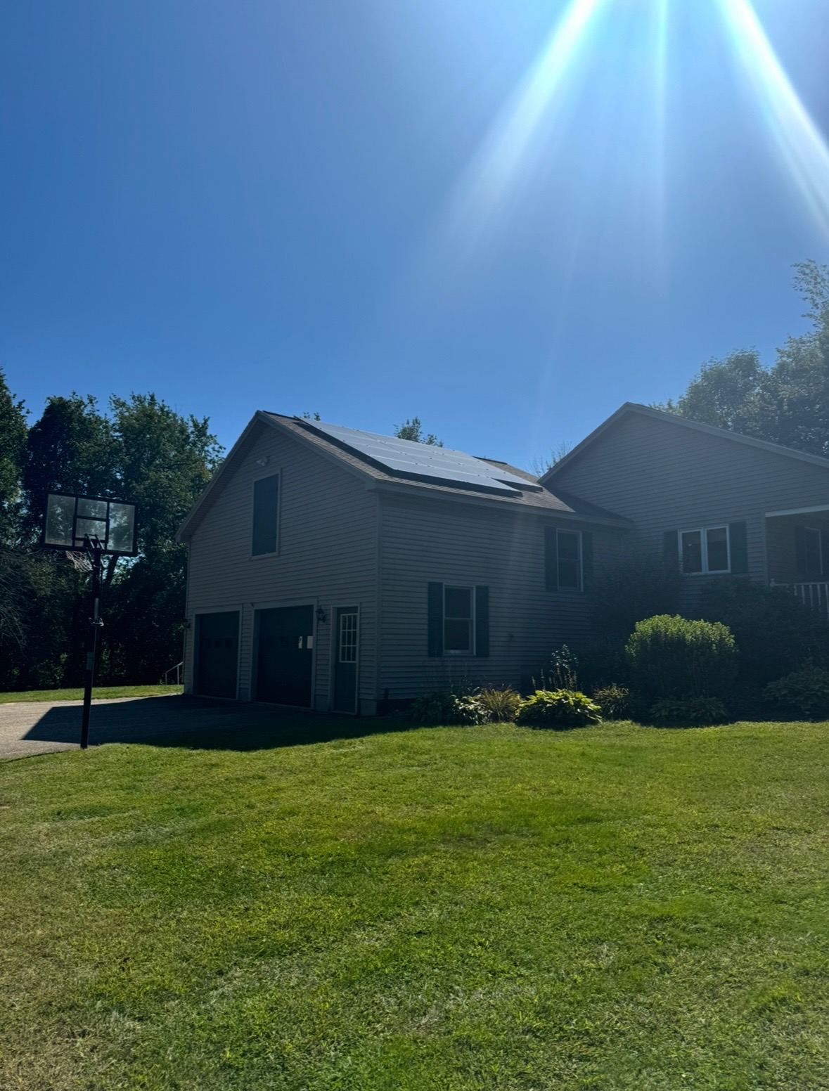 Solar panel installation