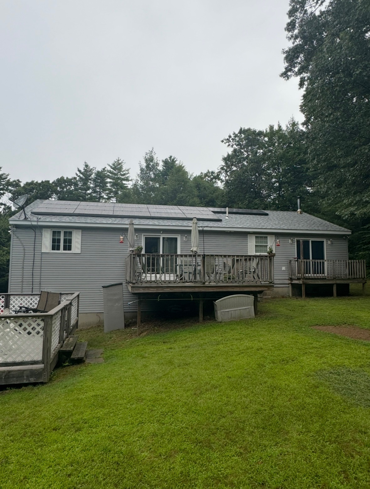 Solar panel installation