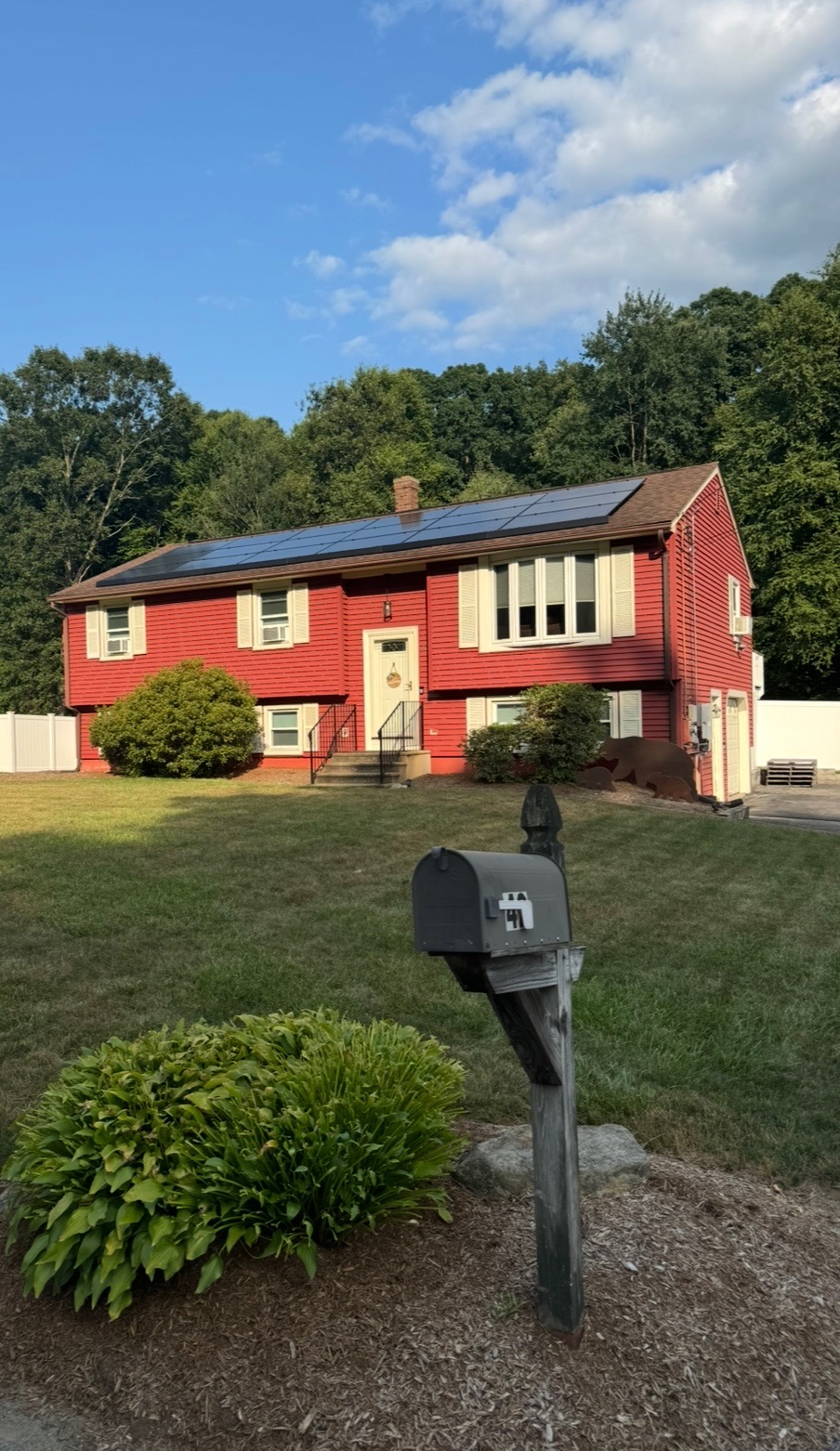 Solar panel installation